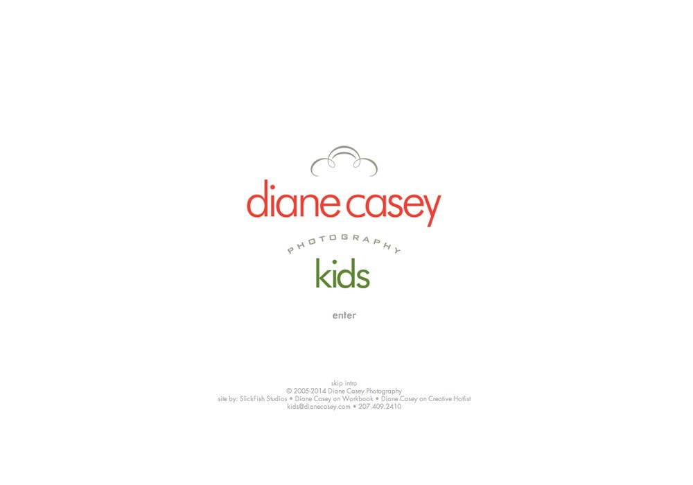 Diane Casey Photography: A Maine Website Design by SlickFish Studios