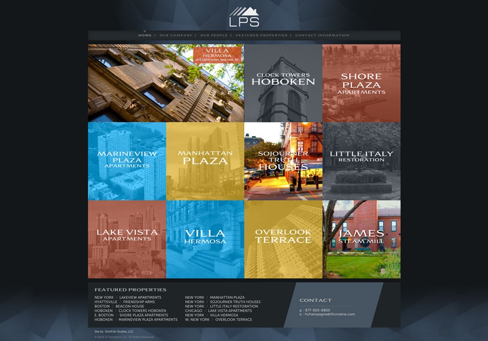 LP Solutions, LLC: A Maine Website Design by SlickFish Studios