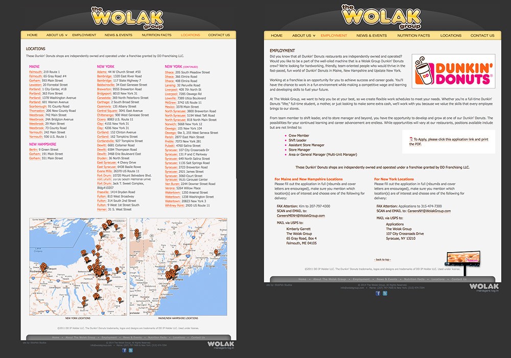 The Wolak Group: A Maine Website Design by SlickFish Studios